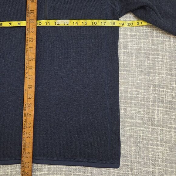 Patagonia Better Sweater Fleece 1/4 Zip Pullover Heather Blue Men's S 25523 - Picture 4 of 9